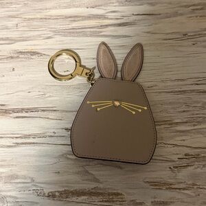Kate spade bunny keychain